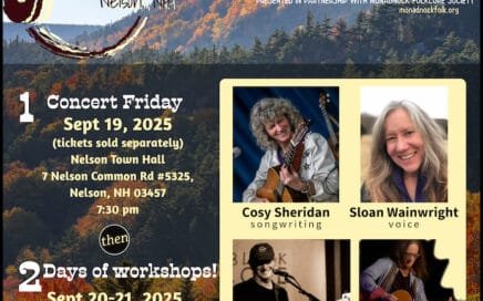 SongSessions flyer 2025